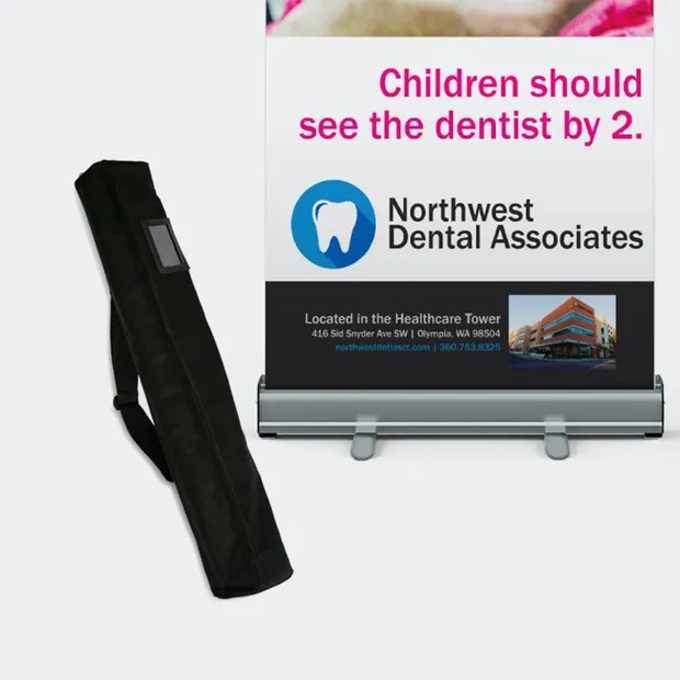 36" Lifetime Retractable Banner Stand